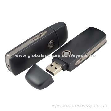 Hidden USB Cameras with 740 x 480 Cam Pixels, 1/4-inch CMOS, USB2.0 and Motion Sensor